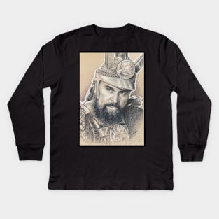 Vultan, Flash Gordon, Brian Blessed Kids Long Sleeve T-Shirt